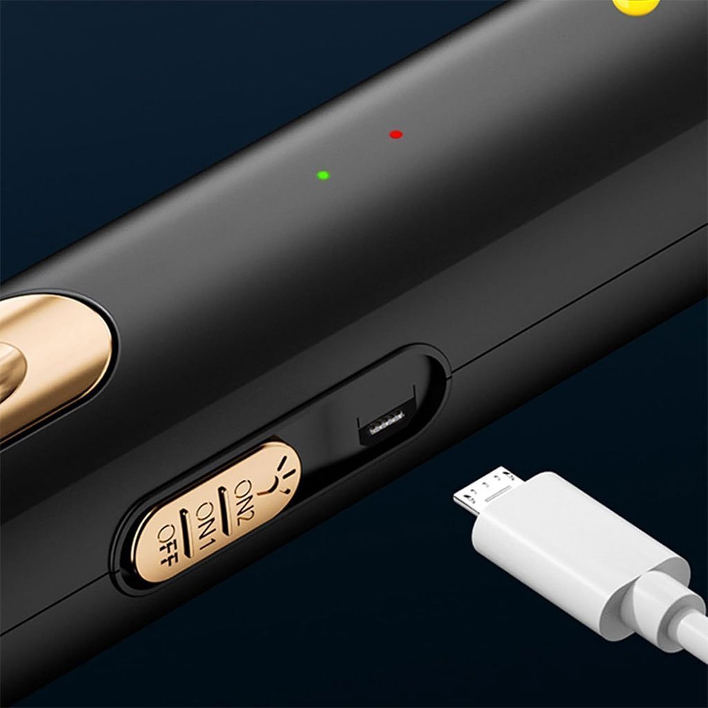 Tapette à mouches électrique 2 en 1 rechargeable par USB LTD648 – صاعق الناموس - الصورة 2