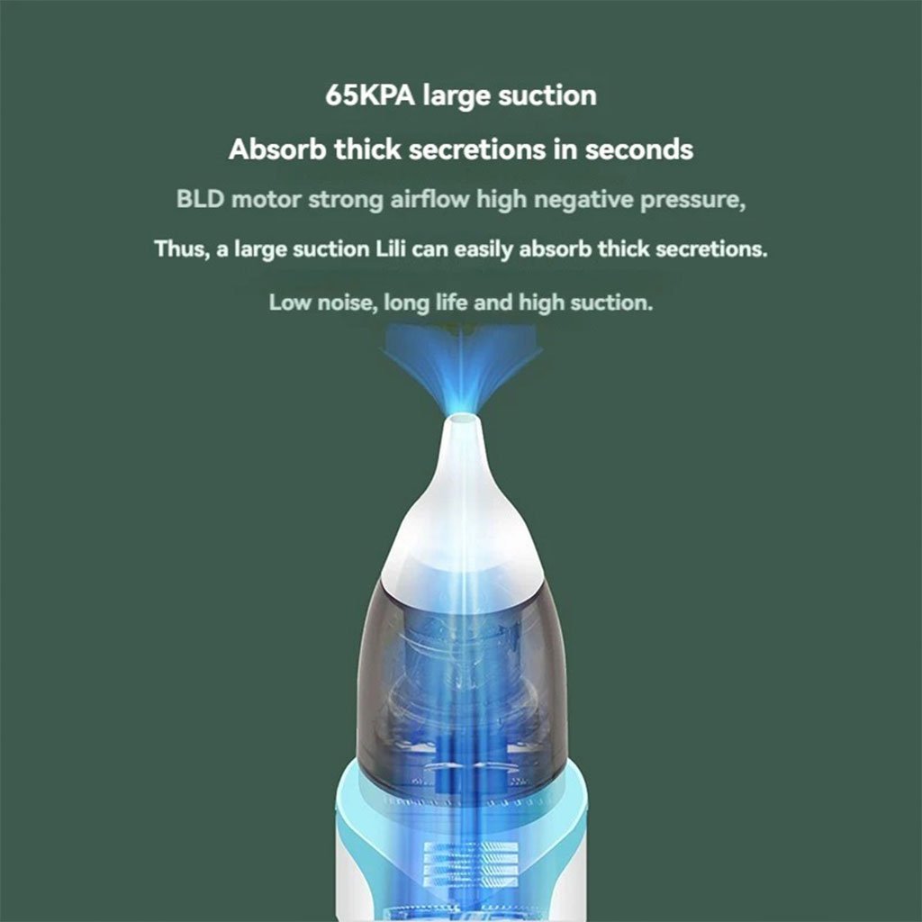 Aspirateur Nasal Électrique pour Bébé Adapté aux Nourrissons et Nouveau-nés – جهاز شفط للرضع - الصورة 4