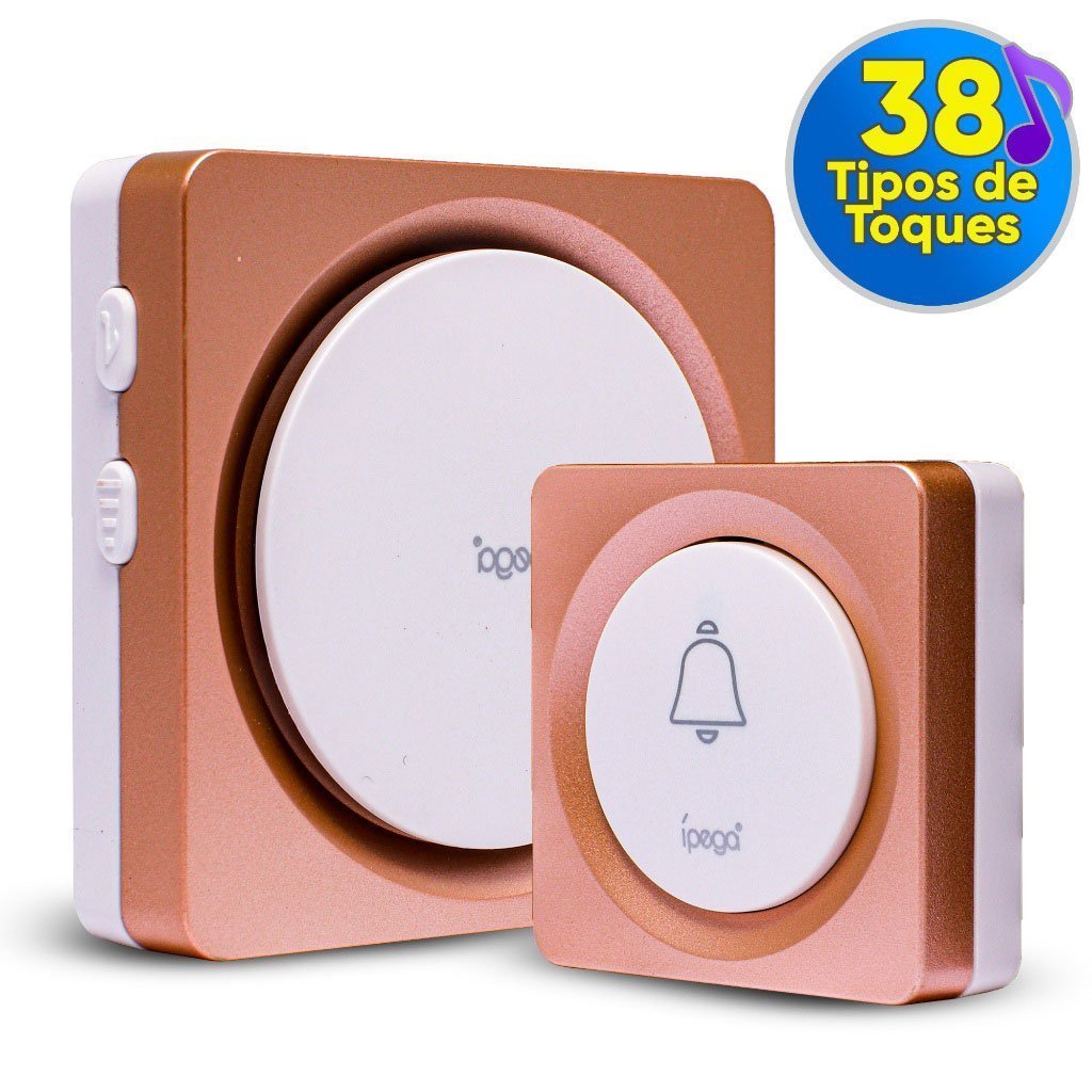Sonnette sans fil avec batterie sans fil 150 mètres 38 Sonneries – جرس باب لاسلكي - الصورة 5