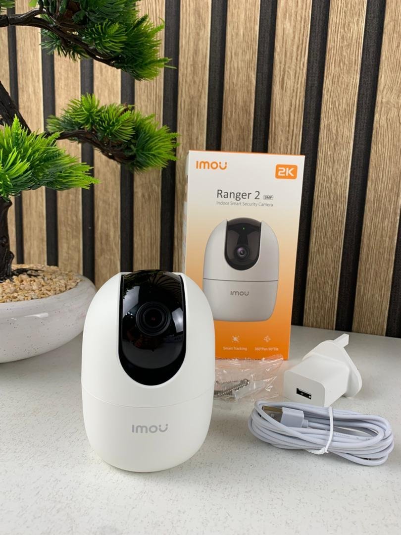 Caméra IMOU Ranger 2 3MP 2K avec fonction panoramique et inclinaison pour une couverture à 360° – كاميرة مراقبة ذكية - الصورة 4