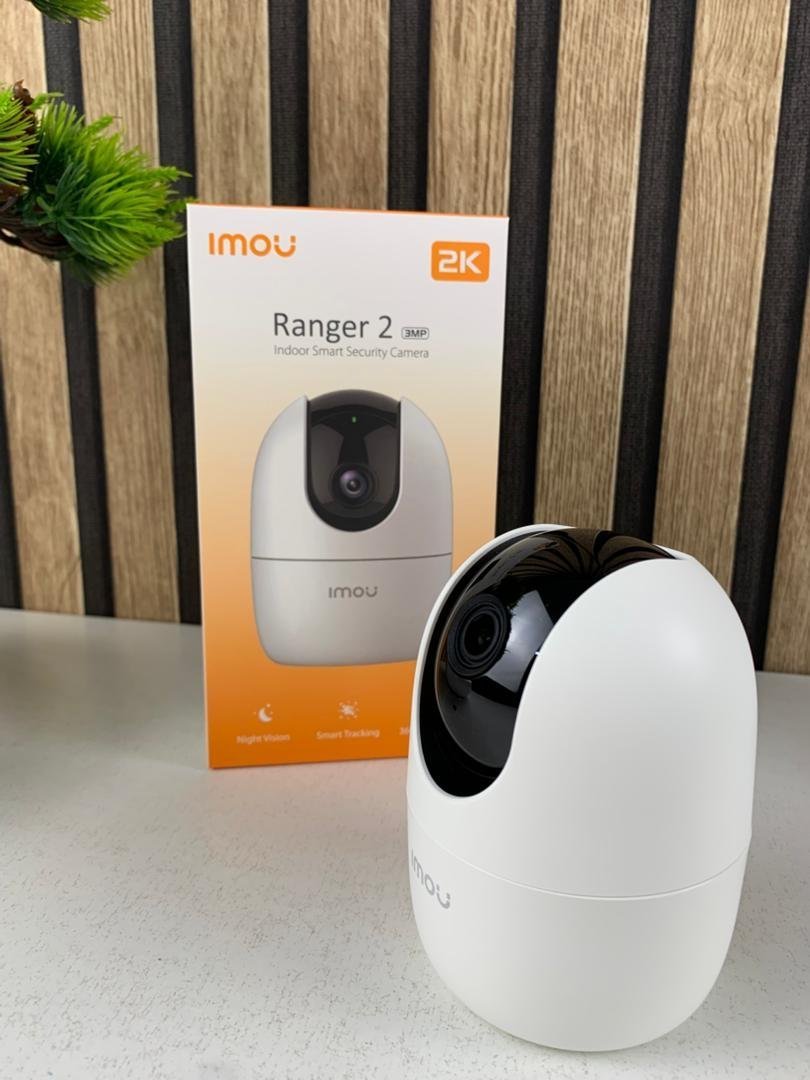 Caméra IMOU Ranger 2 3MP 2K avec fonction panoramique et inclinaison pour une couverture à 360° – كاميرة مراقبة ذكية - الصورة 2