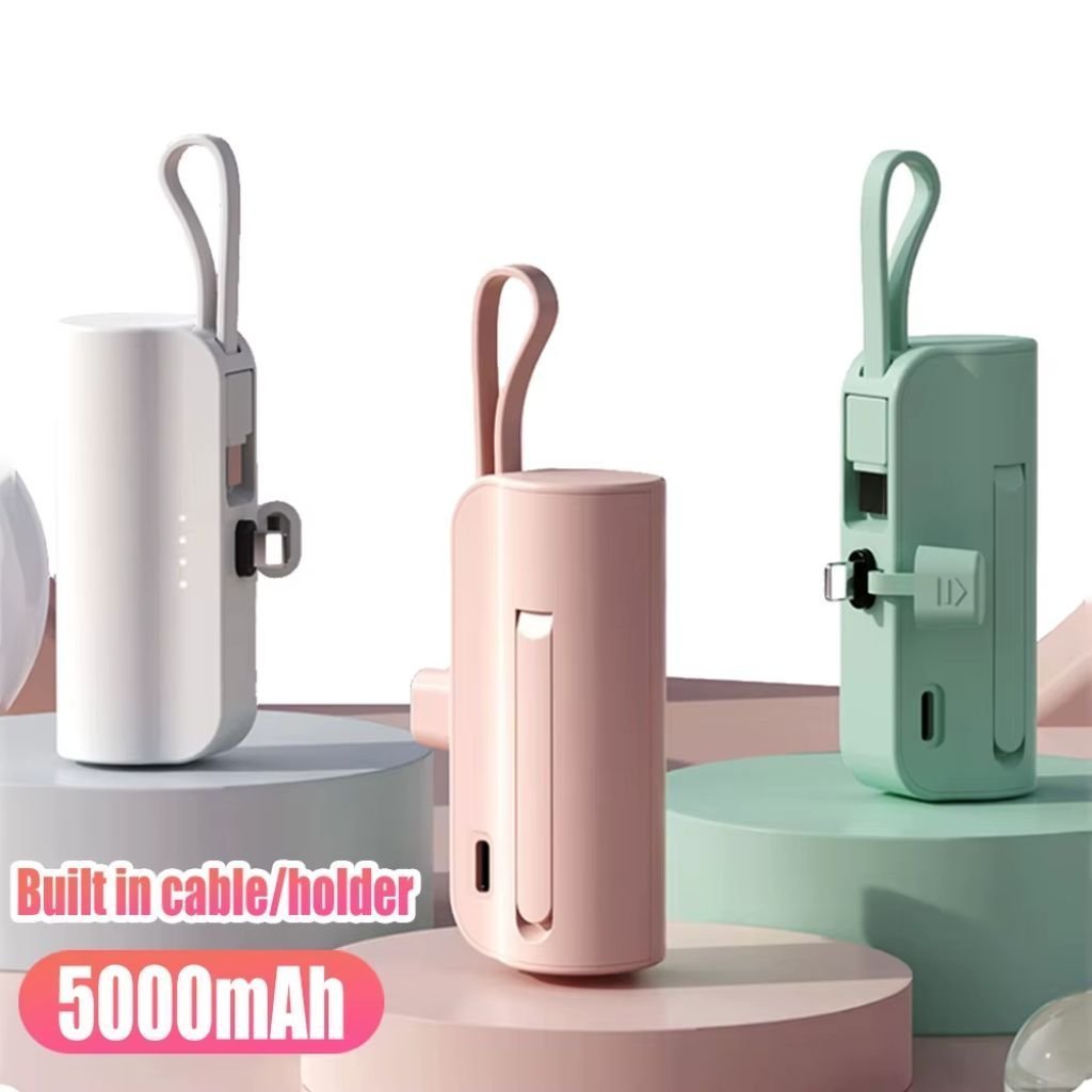 PowerBank 5000mAh et Support Telephone 2en1 – باور بانك - الصورة 3