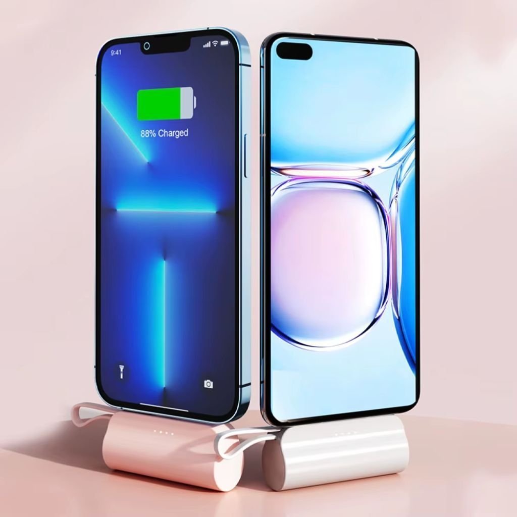 PowerBank 5000mAh et Support Telephone 2en1 – باور بانك - الصورة 5