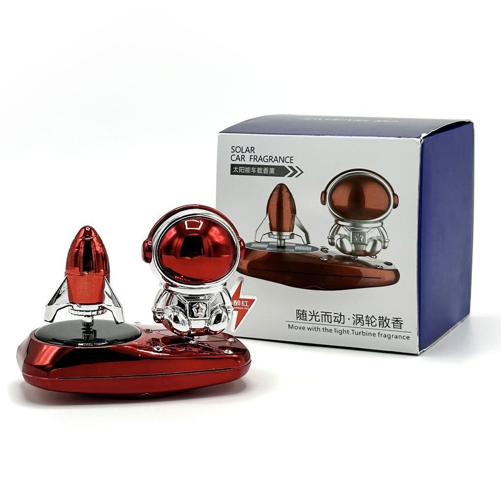 Parfum Voiture Solaire Décor Astronaute – موزع العطر في السيارة - الصورة 3
