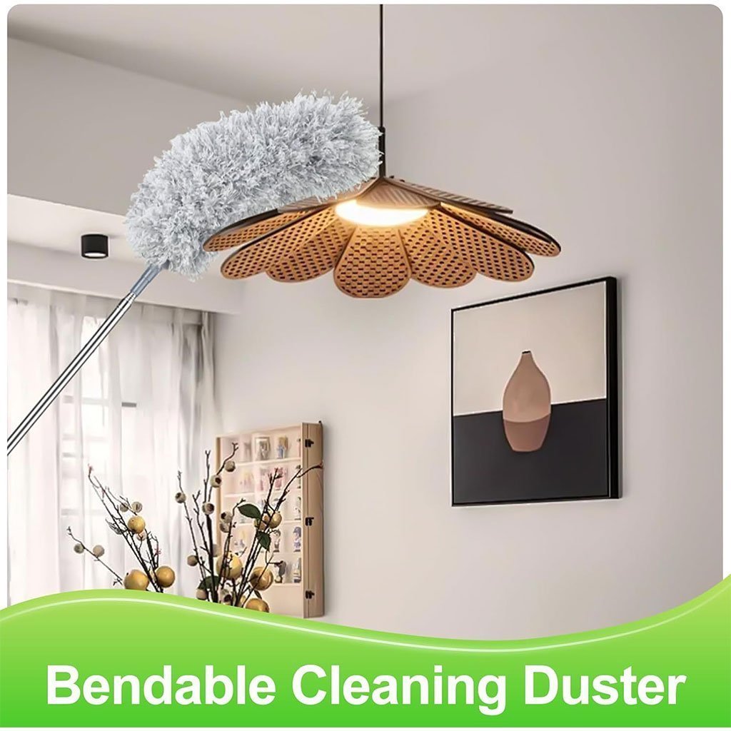 Plumeau télescopique Lavable en Microfibre – أداة تنظيف في الزوايا البعيدة - الصورة 4