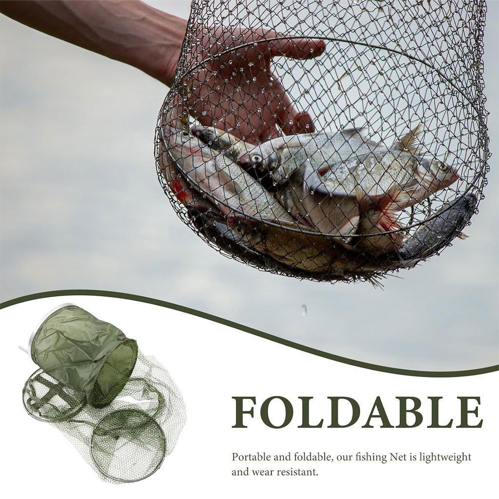 Filet de Pêche Pliable en Maille Facile à Ranger – شبكة صيد الأسماك - الصورة 7