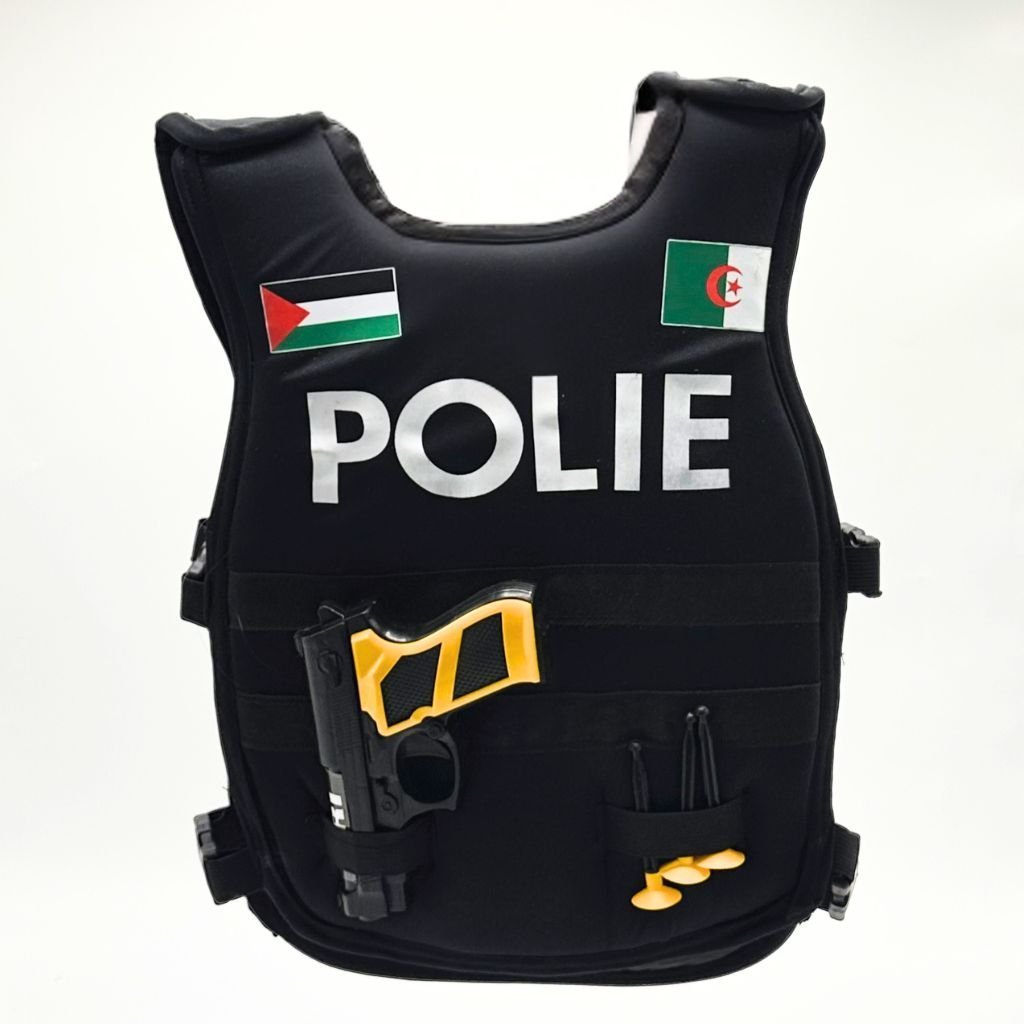 Gilet de Police pour Enfant avec Accessoires – بدلة الشرطي الصغير - الصورة 2