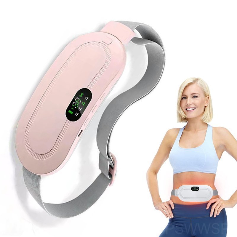 Coussin chauffant Portable menstruel pour soulagement de la douleur femme حزام هزاز ساخن لتسكين آلام الدورة الشهرية - الصورة 5
