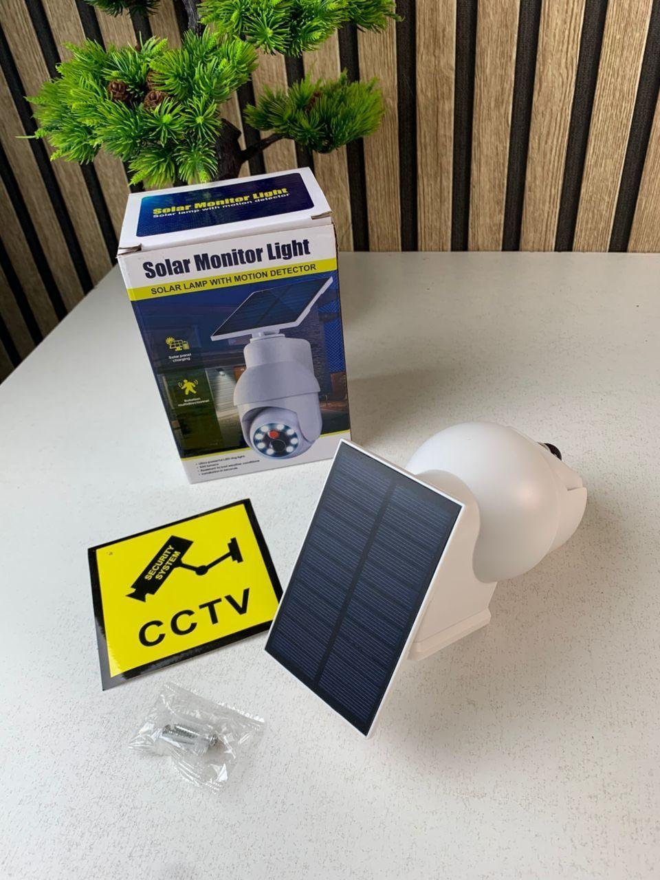 Faux caméra et lampe solaire à détecteur de mouvement – مصباح ليلي على شكل كاميرة - الصورة 2