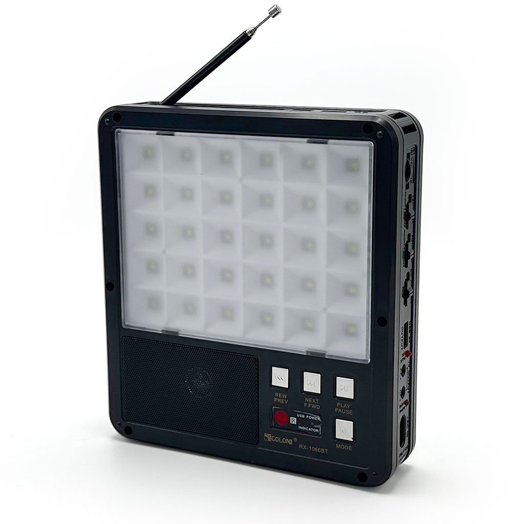 Kit d’Éclairage Solaire avec Haut Parleur Bluetooth RX-1066BT – طقم إنارة بالطاقة الشمسية - الصورة 6