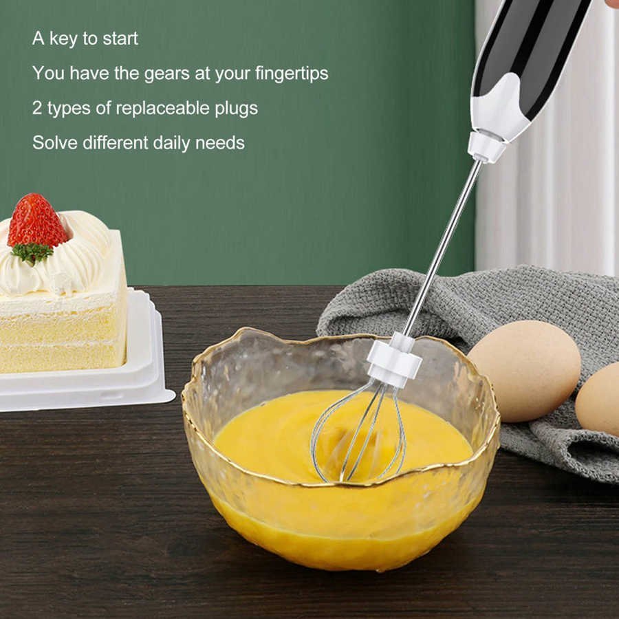 Milk shake et batteur à oeufs électrique USB Rechargeable - الصورة 5