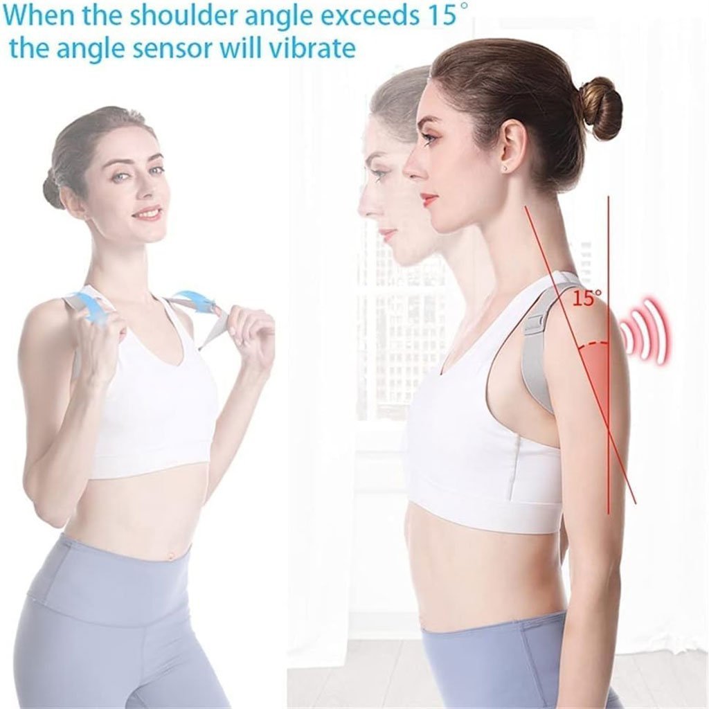 Ceinture de Correction de Posture Intelligente avec Vibration – حزام تصحيح وضعية الظهر - الصورة 7