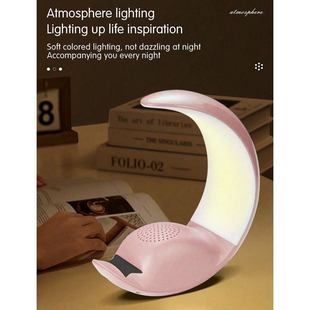 Haut-parleur tactile lampe lunaire ,moon touch speaker - الصورة 5