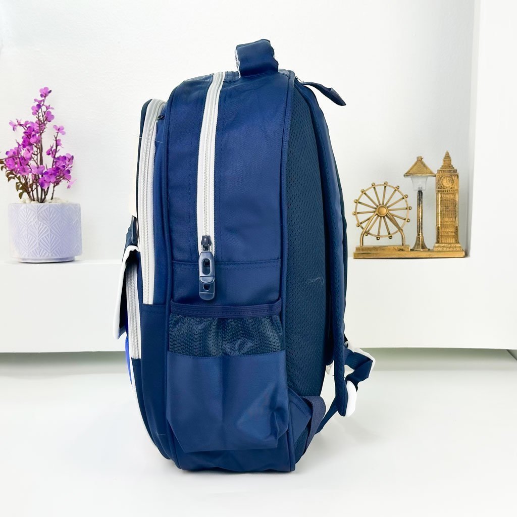 Sac à Dos pour Enfants avec Trousse Assortie 2504 Bleu Nuit – حقيبة ظهر مدرسية للأطفال مع مقلمة أزرق غامق - الصورة 4