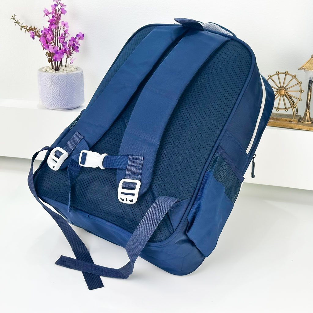 Sac à Dos pour Enfants avec Trousse Assortie 2504 Bleu Nuit – حقيبة ظهر مدرسية للأطفال مع مقلمة أزرق غامق - الصورة 3