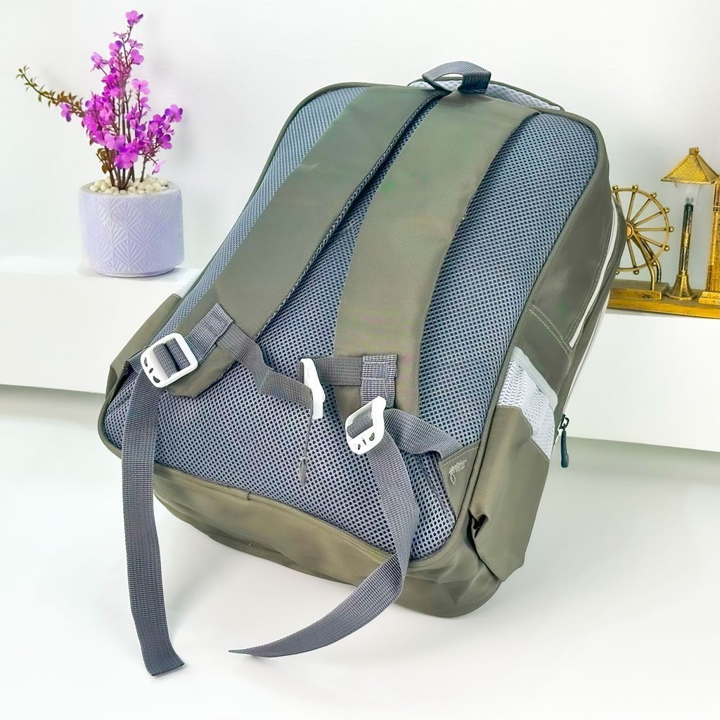 Sac à Dos pour Enfants avec Trousse Assortie 2504 Vert – حقيبة ظهر مدرسية للأطفال مع مقلمة أخضر - الصورة 3