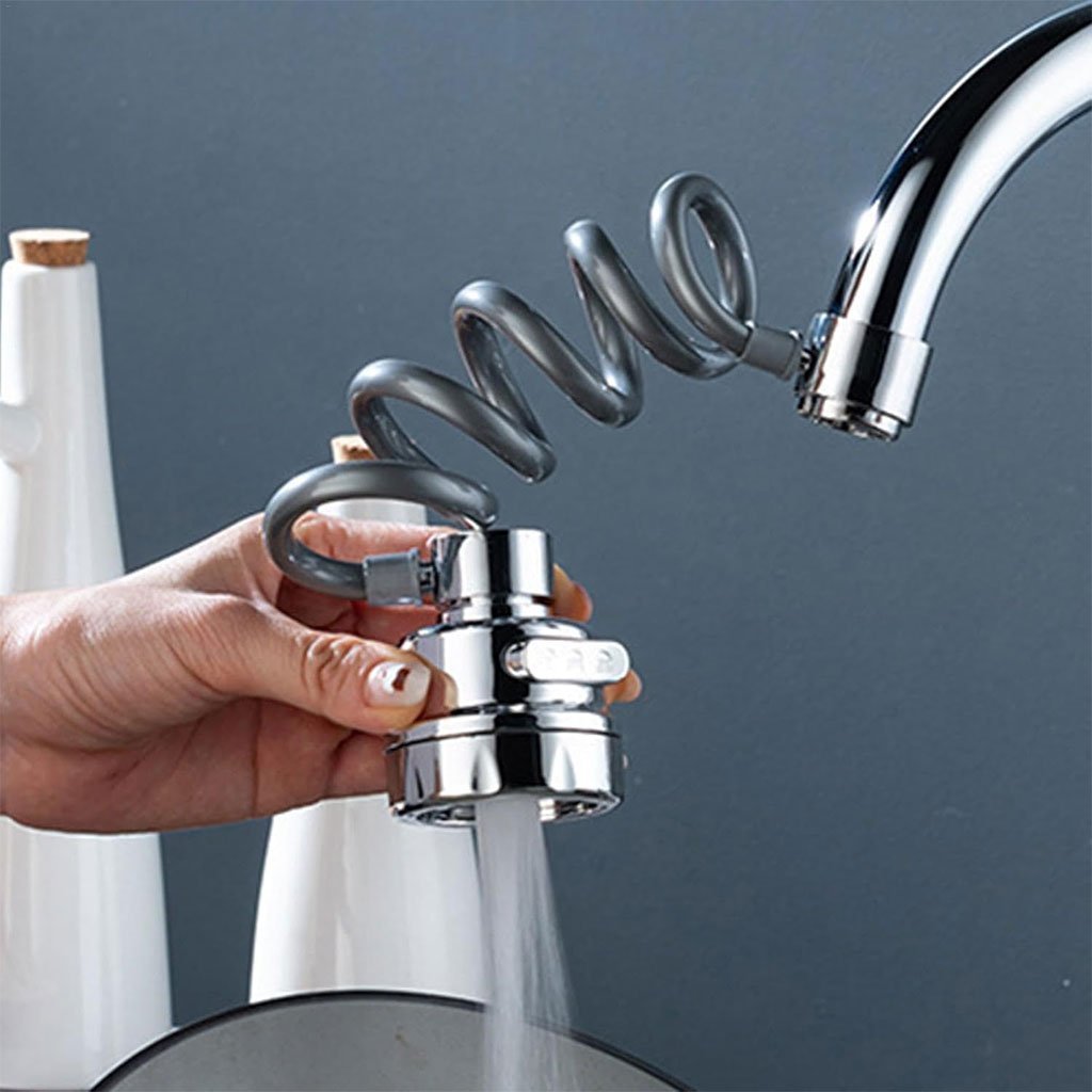 Pulvérisateur d’évier de cuisine à économie d’eau avec tuyau extensible – مرش مياه قابل للتمدد - الصورة 5