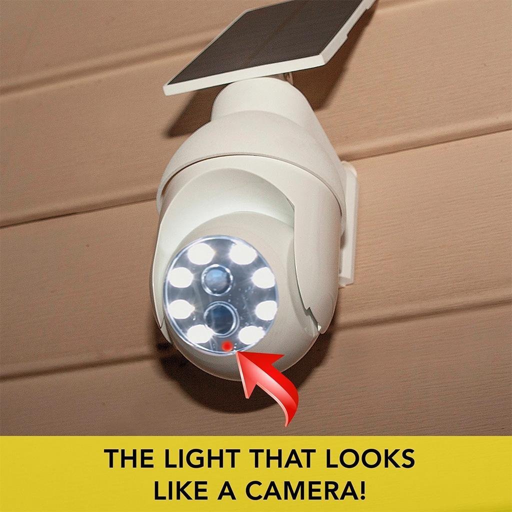 Faux caméra et lampe solaire à détecteur de mouvement – مصباح ليلي على شكل كاميرة - الصورة 6