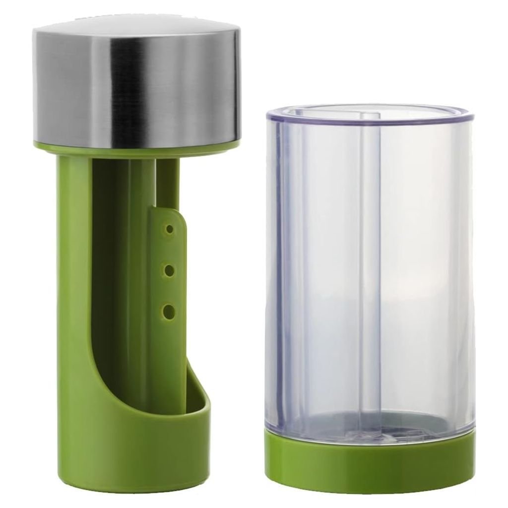 Moulin à Herbes Microplane en Acier Inoxydable 3en1 – مطحنة أعشاب - الصورة 2
