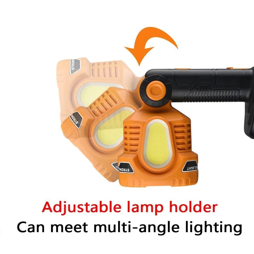 Lampe torche LED Rechargeable USB avec COB Lumière d’urgence – مصباح عالي السطوع - الصورة 6