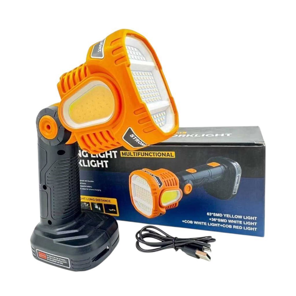 Lampe torche LED Rechargeable USB avec COB Lumière d’urgence – مصباح عالي السطوع - الصورة 4