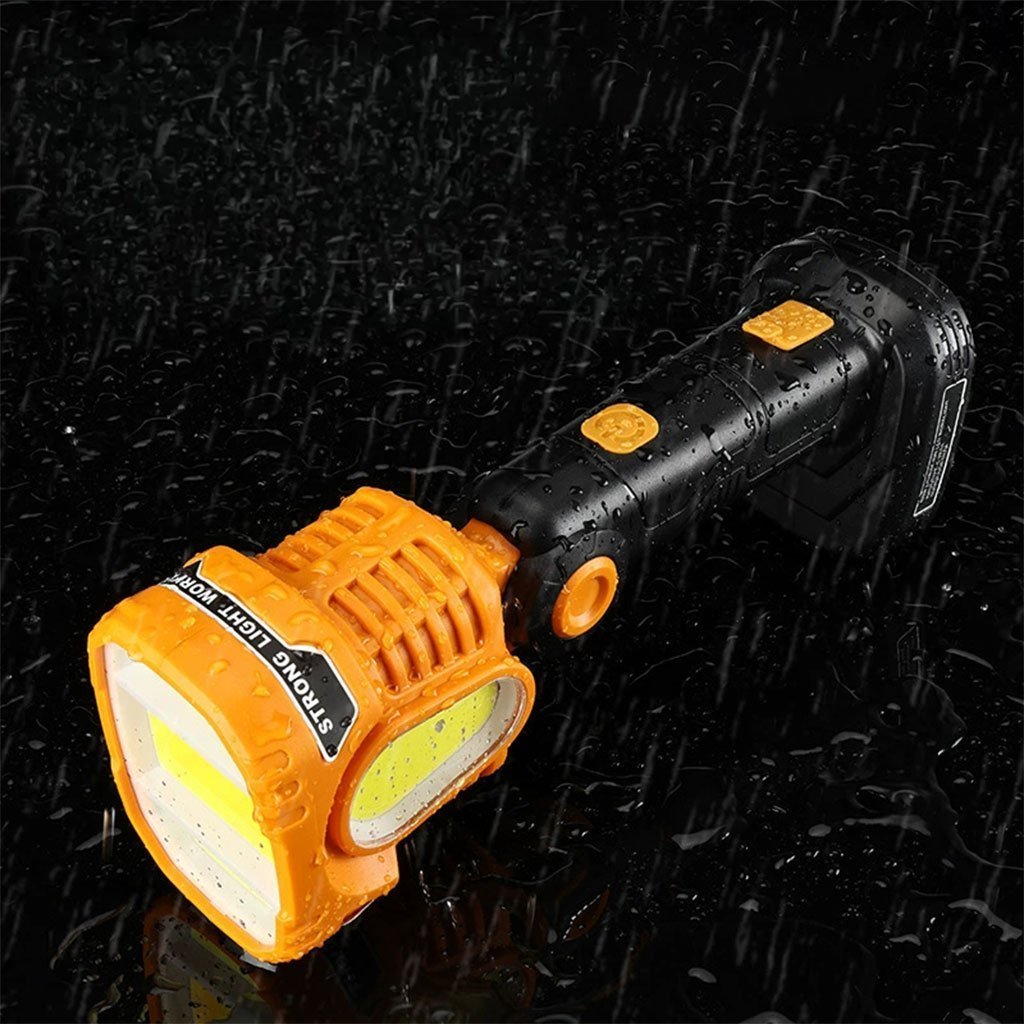 Lampe torche LED Rechargeable USB avec COB Lumière d’urgence – مصباح عالي السطوع - الصورة 3
