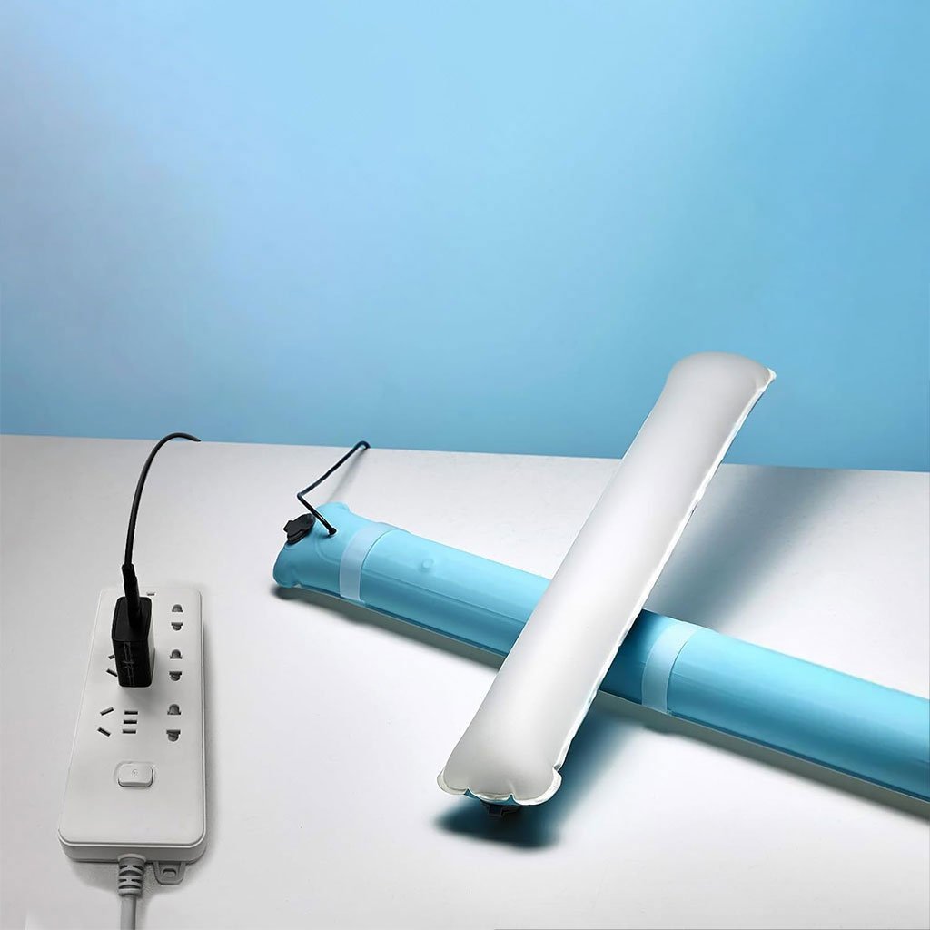 Tube LED Lumineux Gonflable 3000K-6500K facile à ranger – مصباح قابل للنفخ - الصورة 3