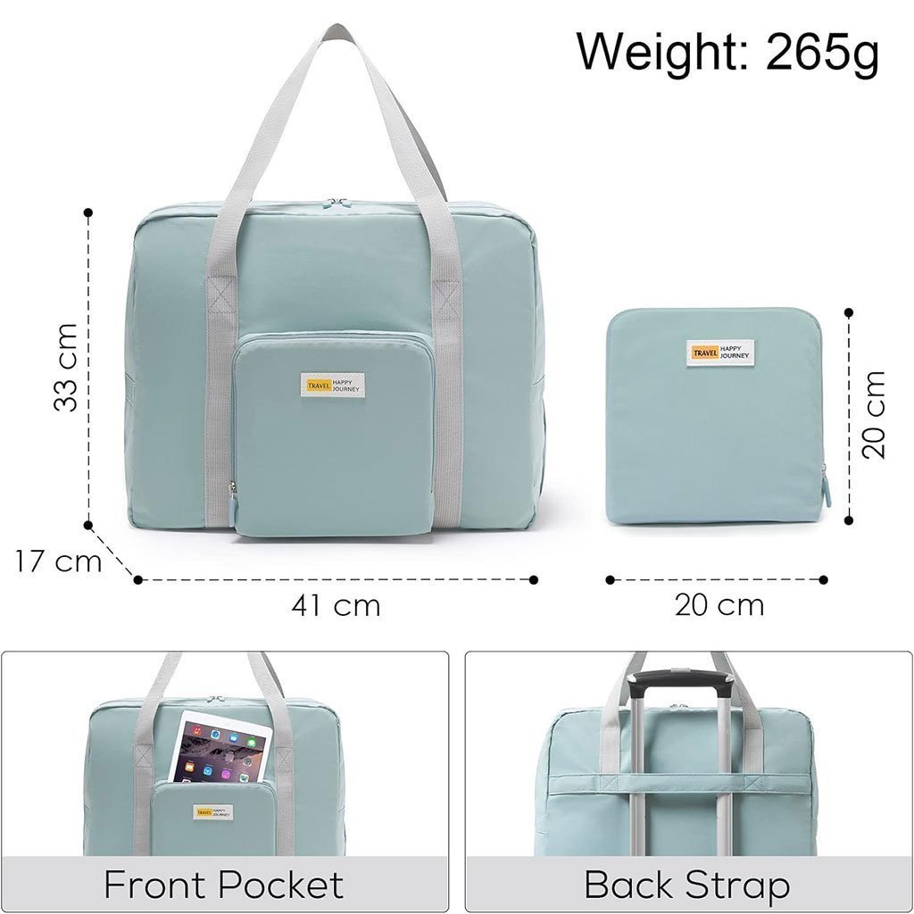 Grand sac de voyage pliable 23 L avec Sangle Valise – حقيبة كبيرة الحجم قابلة للطي - الصورة 4