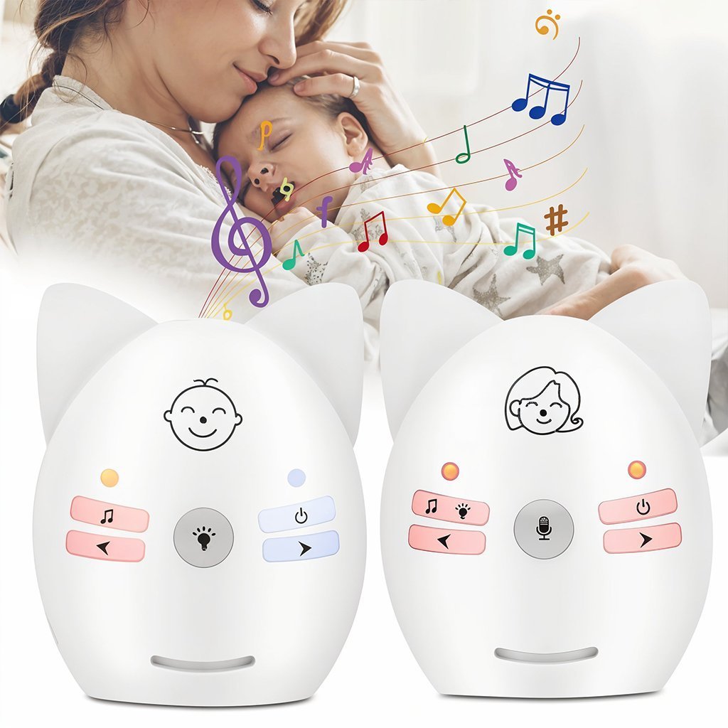 Monitor audio sans fil bidirectionnel pour chambre d’enfants V30 – جهاز مراقبة نوم الطفل - الصورة 4