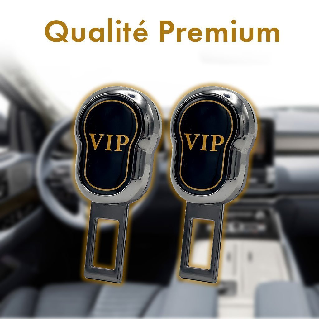 Attache Ceinture pour voiture 2Pcs Design VIP - الصورة 2