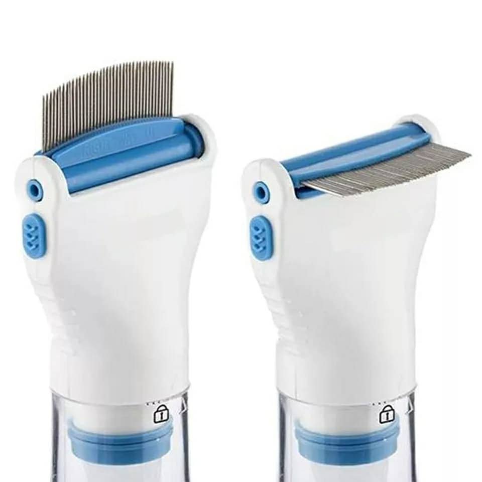 Comb Peigne Anti-Poux Électrique u0026amp; Nettoyeur Cheveux - الصورة 7