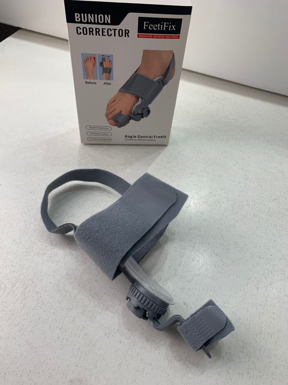 Correcteur Hallux Valgus pour Femme et Homme avec Molette Réglable – مصحح وضعية القدم - الصورة 4