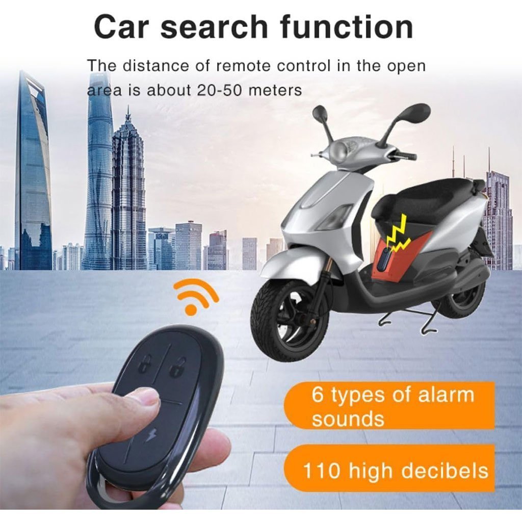 Système d’alarme antivol avec capteur de vibrations puissant de 110 dB - الصورة 4