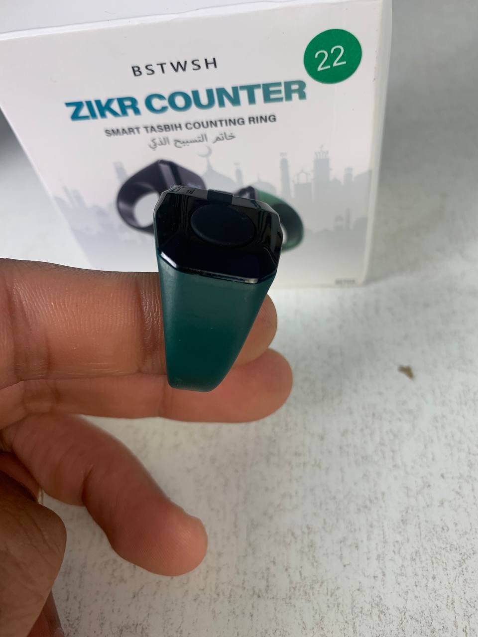 ⁦Anneau de Zikr Intelligent avec Bluetooth Ecran OLED - خاتم التسبيح الذكي يعمل مع تطبيق بلوتوث⁩ - الصورة ⁦15⁩