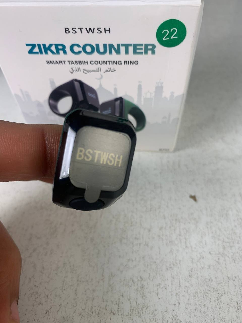 ⁦Anneau de Zikr Intelligent avec Bluetooth Ecran OLED - خاتم التسبيح الذكي يعمل مع تطبيق بلوتوث⁩ - الصورة ⁦16⁩