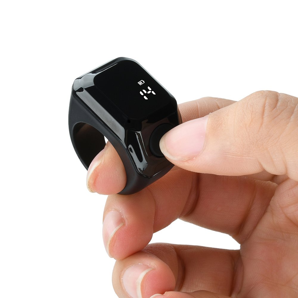 ⁦Anneau de Zikr Intelligent avec Bluetooth Ecran OLED - خاتم التسبيح الذكي يعمل مع تطبيق بلوتوث⁩ - الصورة ⁦6⁩