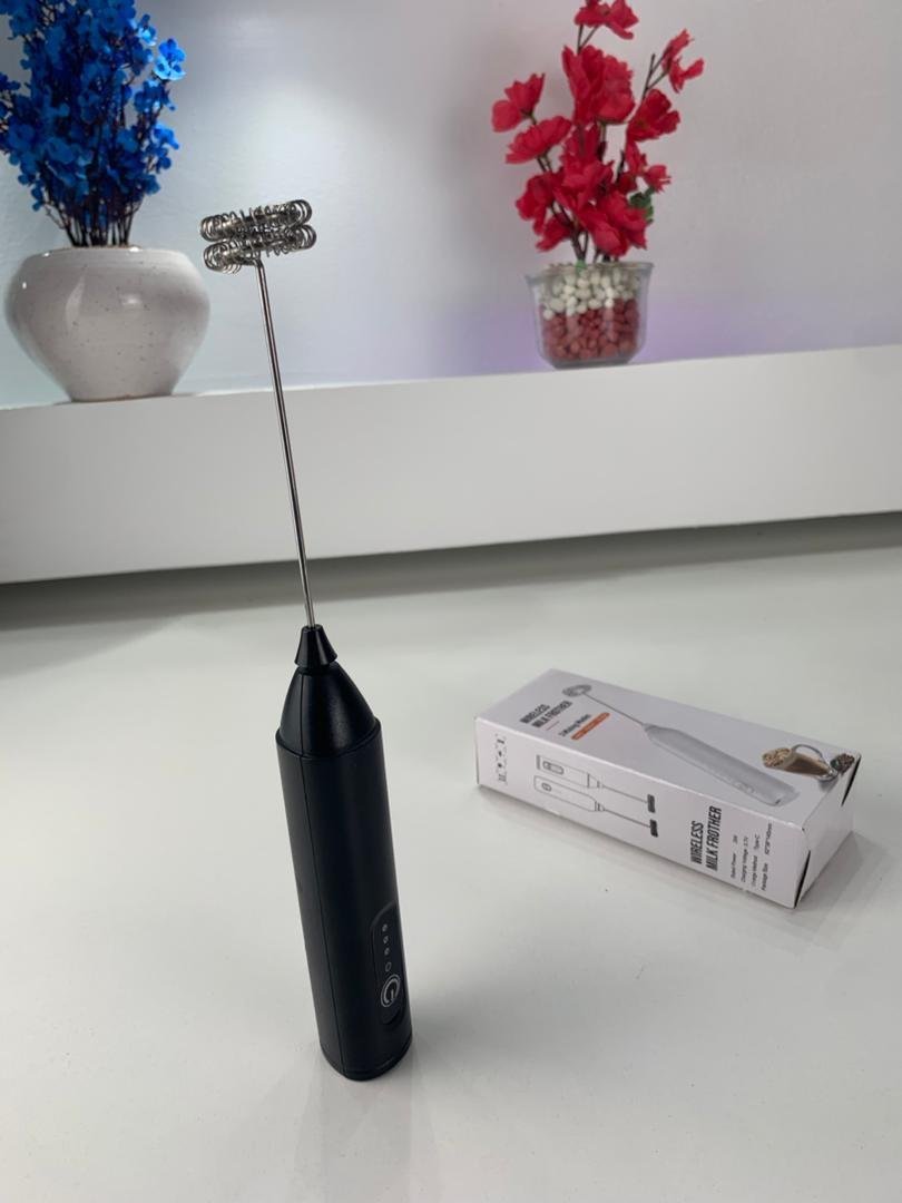 Mousseur à Lait 3 Vitesses Électrique Rechargeable – جهاز صنع رغوة الحليب الكهربائي القابل لإعادة الشحن - الصورة 2