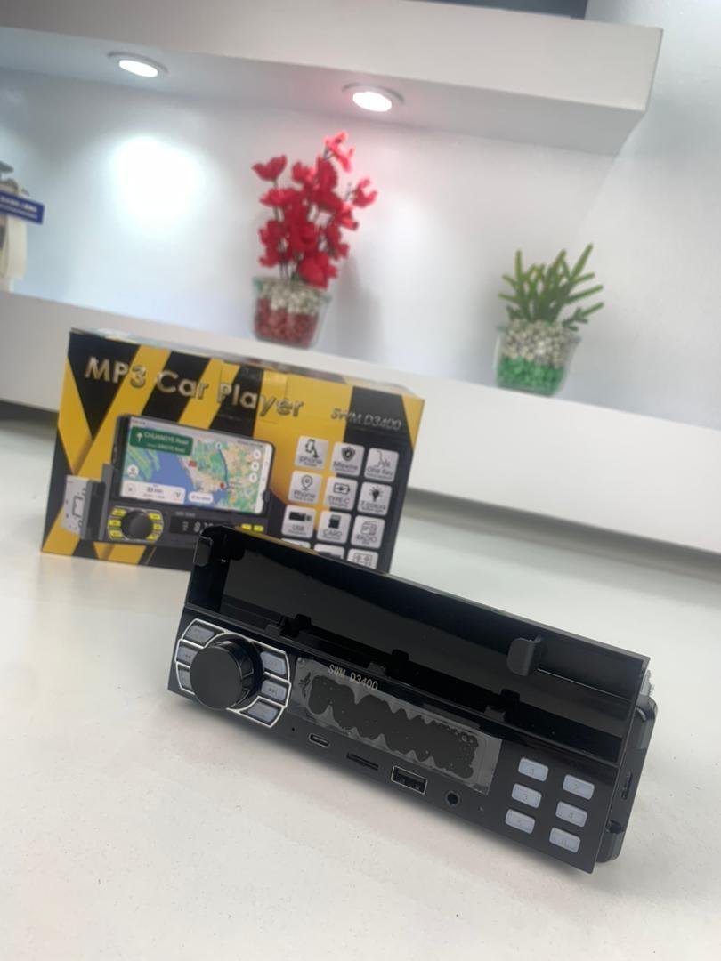 ⁦Autoradio Bluetooth Simple DIN avec Support Téléphone – راديو سيارة بلوتوث بسيط مع حامل هاتف⁩ - الصورة ⁦7⁩