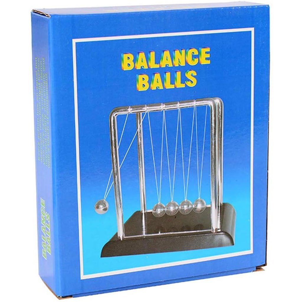 Pendule Newton Balls d'équilibre en acier classique v2 - الصورة 2
