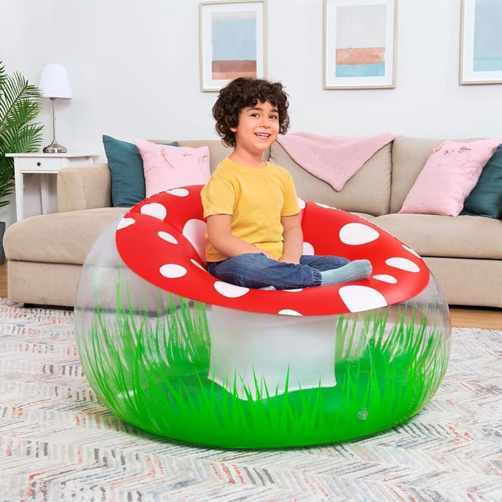 Fauteuil Gonflable Géant Champignon 112x112x66 cm Bestway 75123 – أريكة قابلة للنفخ
