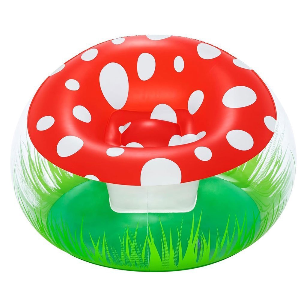 Fauteuil Gonflable Géant Champignon 112x112x66 cm Bestway 75123 – أريكة قابلة للنفخ - الصورة 7