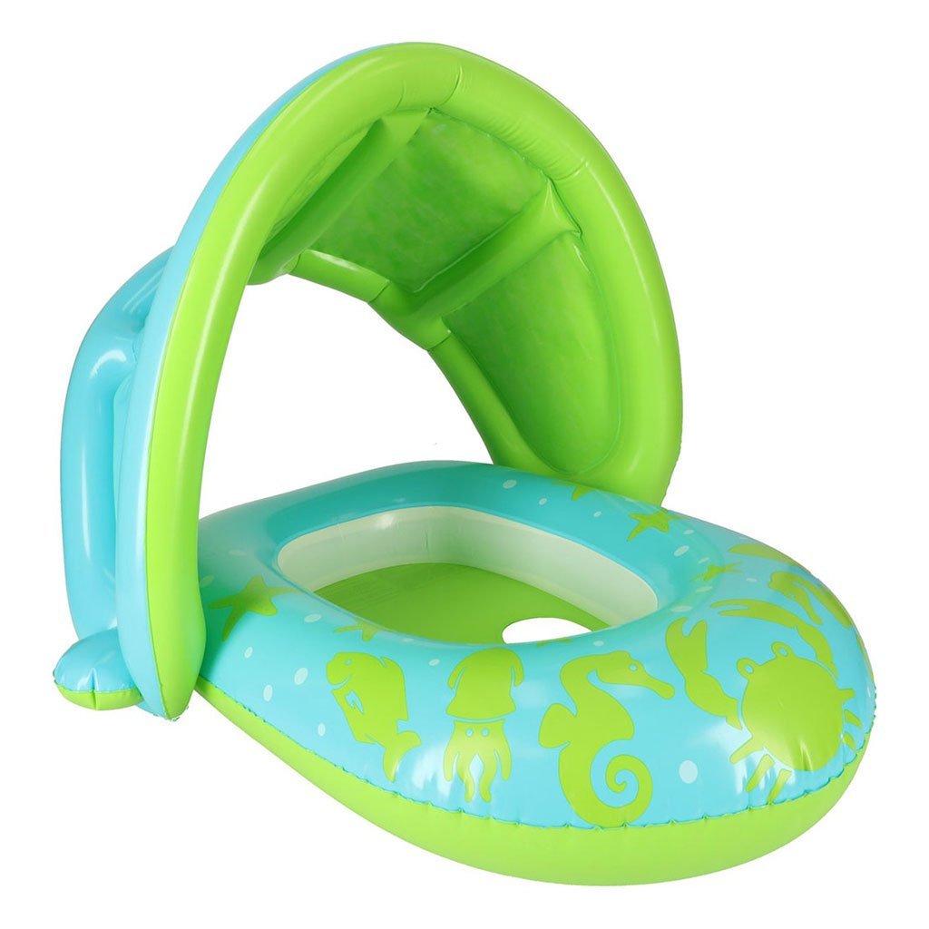 ⁦Bouée Gonflable pour enfants avec toit de protection UV Bestway 34091 - عوامة مائية للأطفال⁩ - الصورة ⁦2⁩