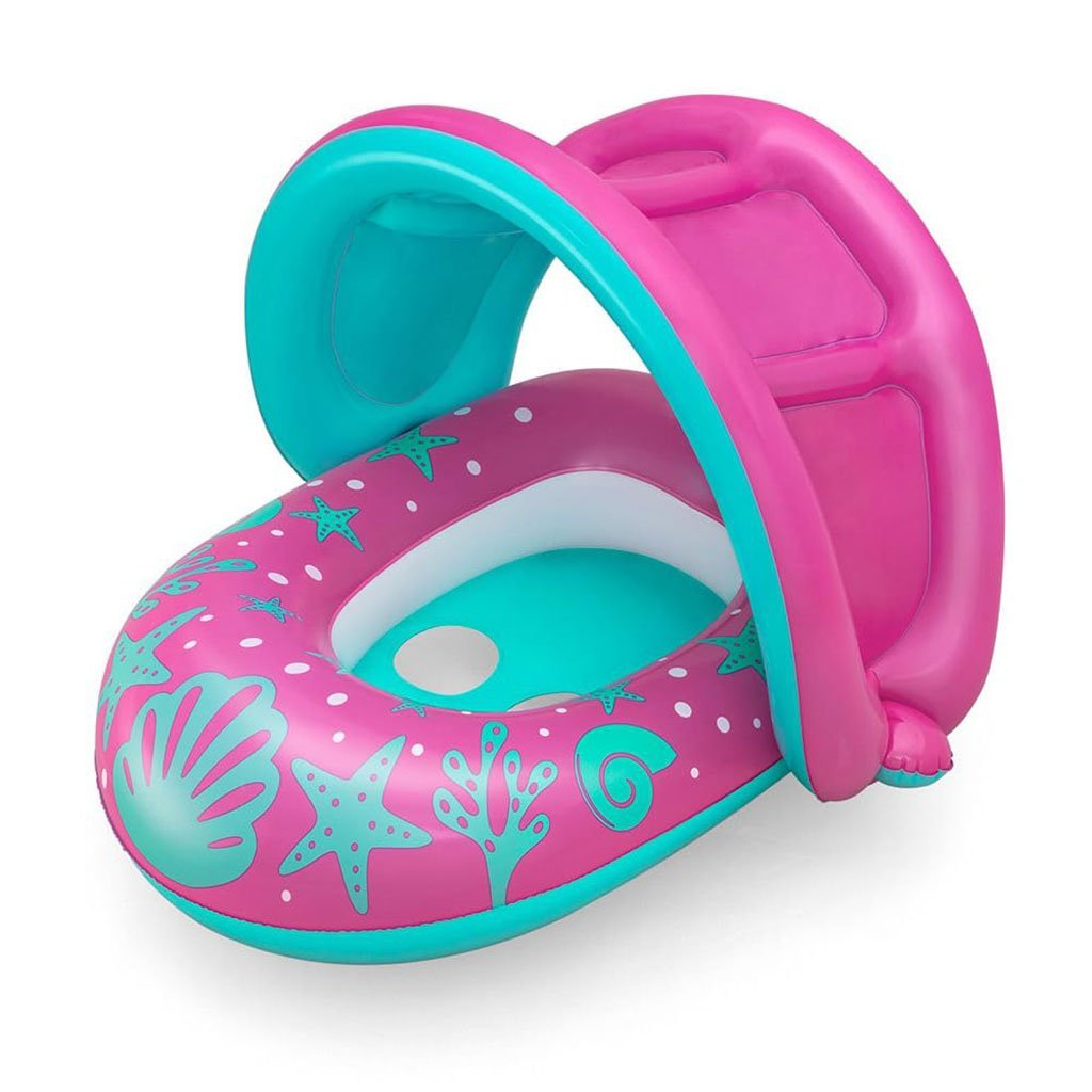 ⁦Bouée Gonflable pour enfants avec toit de protection UV Bestway 34091 - عوامة مائية للأطفال⁩ - الصورة ⁦7⁩