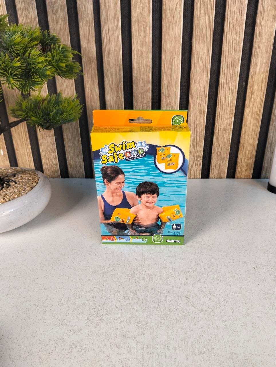 ⁦Brassards Gonflables Bestway 32033 Swim Safe Étape C Double Chambre à Air - أكمام السباحة المنفوخة للأطفال من بيستواي⁩ - الصورة ⁦2⁩