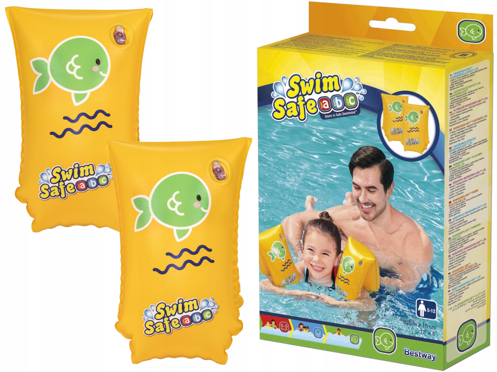 ⁦Brassards Gonflables Bestway 32110 Swim Safe WonderSplash - أكمام السباحة المنفوخة للأطفال من بيستواي⁩ - الصورة ⁦14⁩