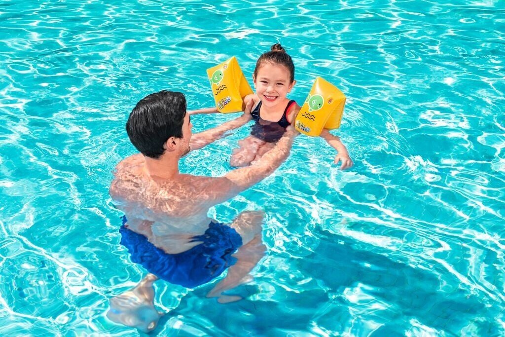 ⁦Brassards Gonflables Bestway 32110 Swim Safe WonderSplash - أكمام السباحة المنفوخة للأطفال من بيستواي⁩ - الصورة ⁦6⁩