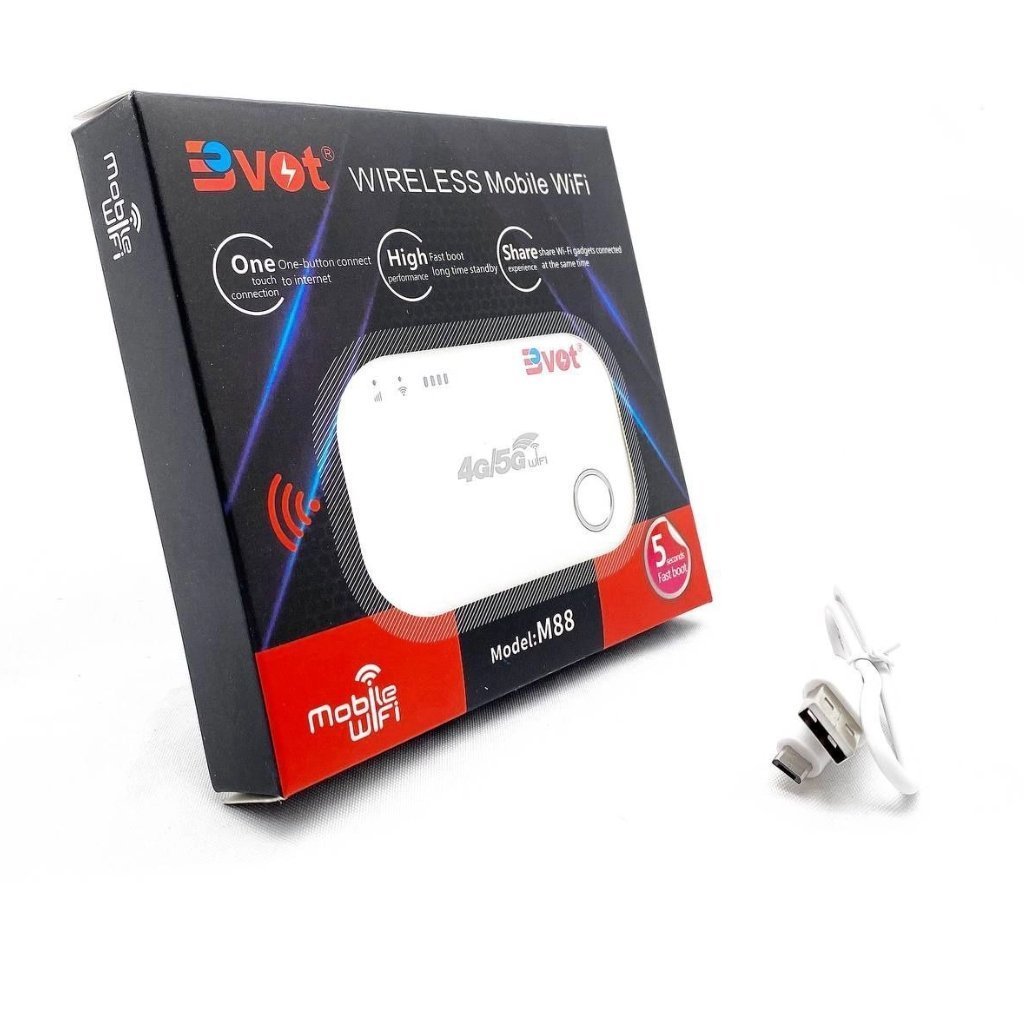 Modem Bvot 4G/5G LTE M88 blanc - الصورة 4