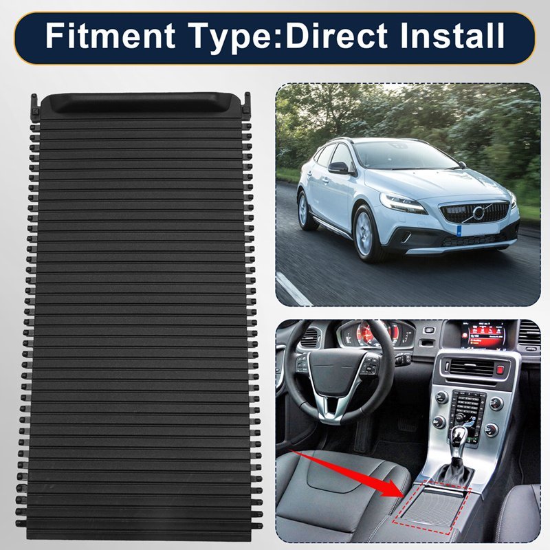 ⁦Cache Coulissant de Console Centrale pour Voiture - غطاء ستارة الكونسول الوسطي المنزلق للسيارات⁩ - الصورة ⁦7⁩