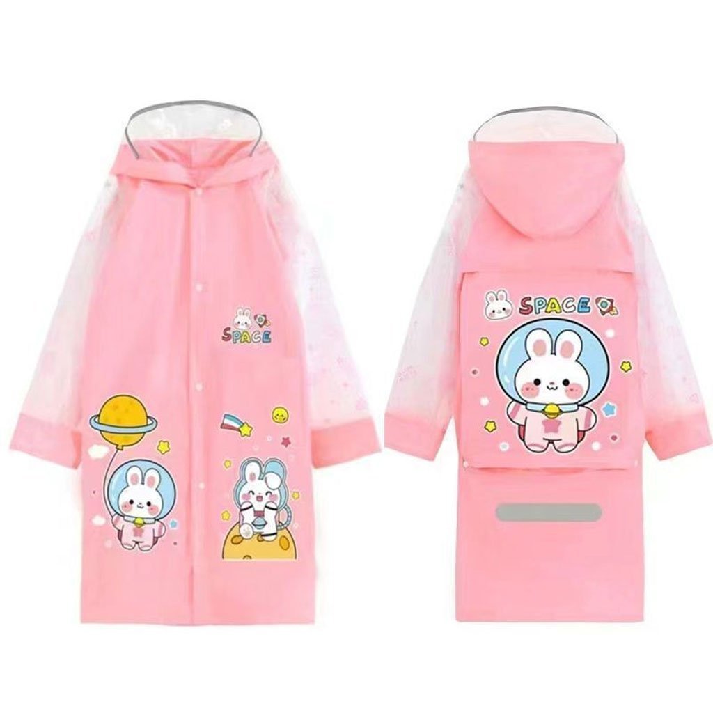 Cape Poncho Pluie Enfant Impermeable Anti Pluie - الصورة 3
