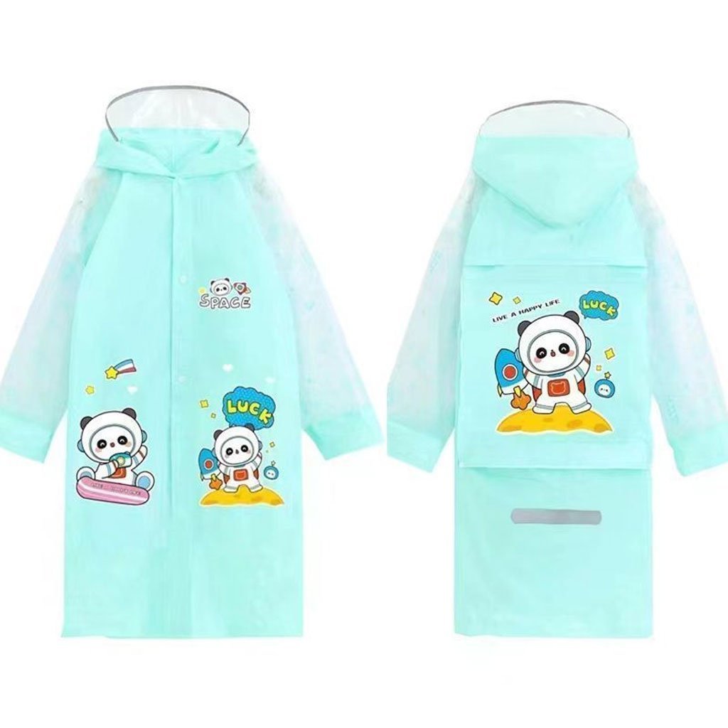 Cape Poncho Pluie Enfant Impermeable Anti Pluie - الصورة 2